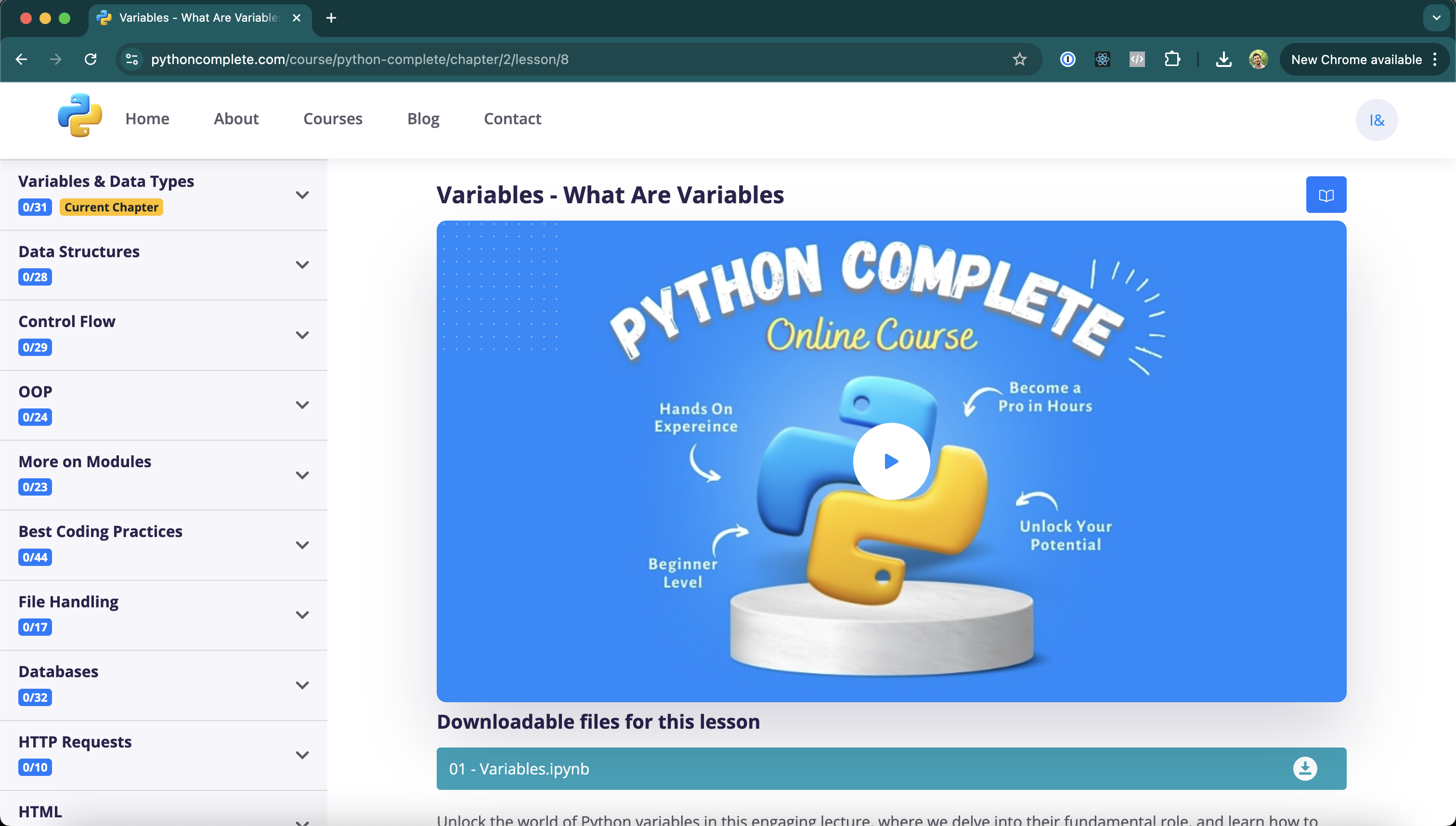 I.K. Learning | Python Complete